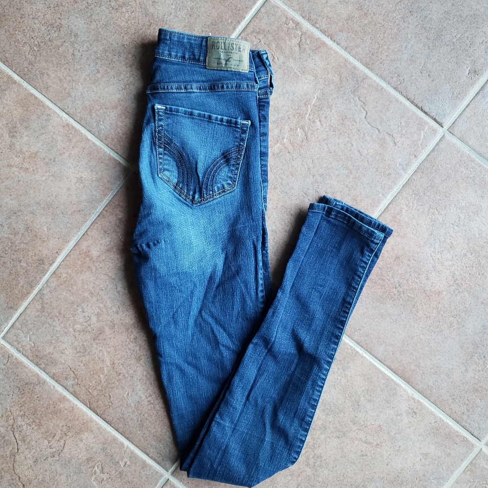 Hollister super skinny high rise jeans size 0